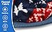 YAODHAOD Hund Pullover für kleine Hunde, Fleece Hund Pullover, Ethnische Stil Winterkleidung, Ultra weiche thermische Winter warme Welpen Sweatshirt (XS, Blau)