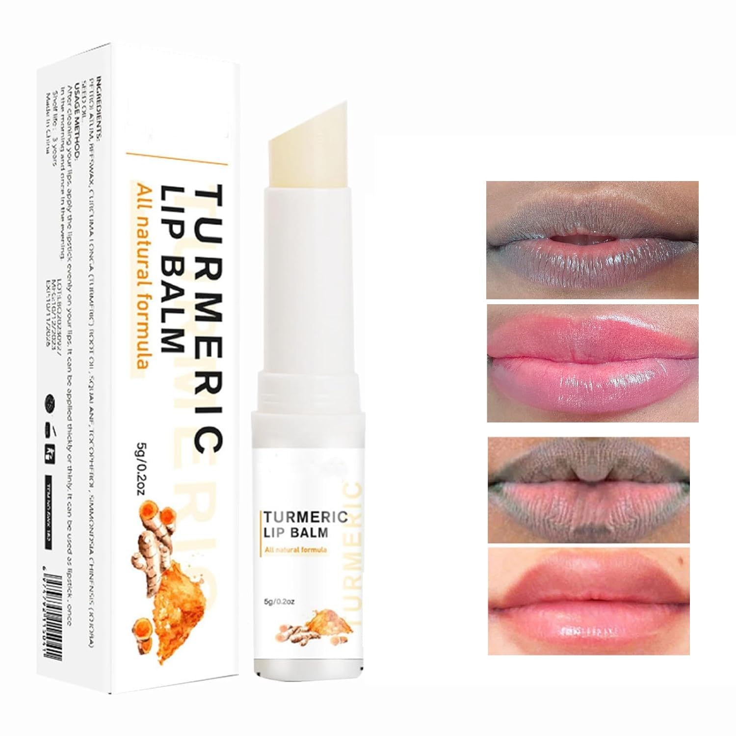 Amazon.com : 2PCS Lip Lightening for Dark Lips, Turmeric Lip Balm for  Smokers, Lip Brightener for Smokers Dark Lip, Lip Scrub for Dark Lips to  Lighten, Lip Exfoliator Scrub for Lip Softening