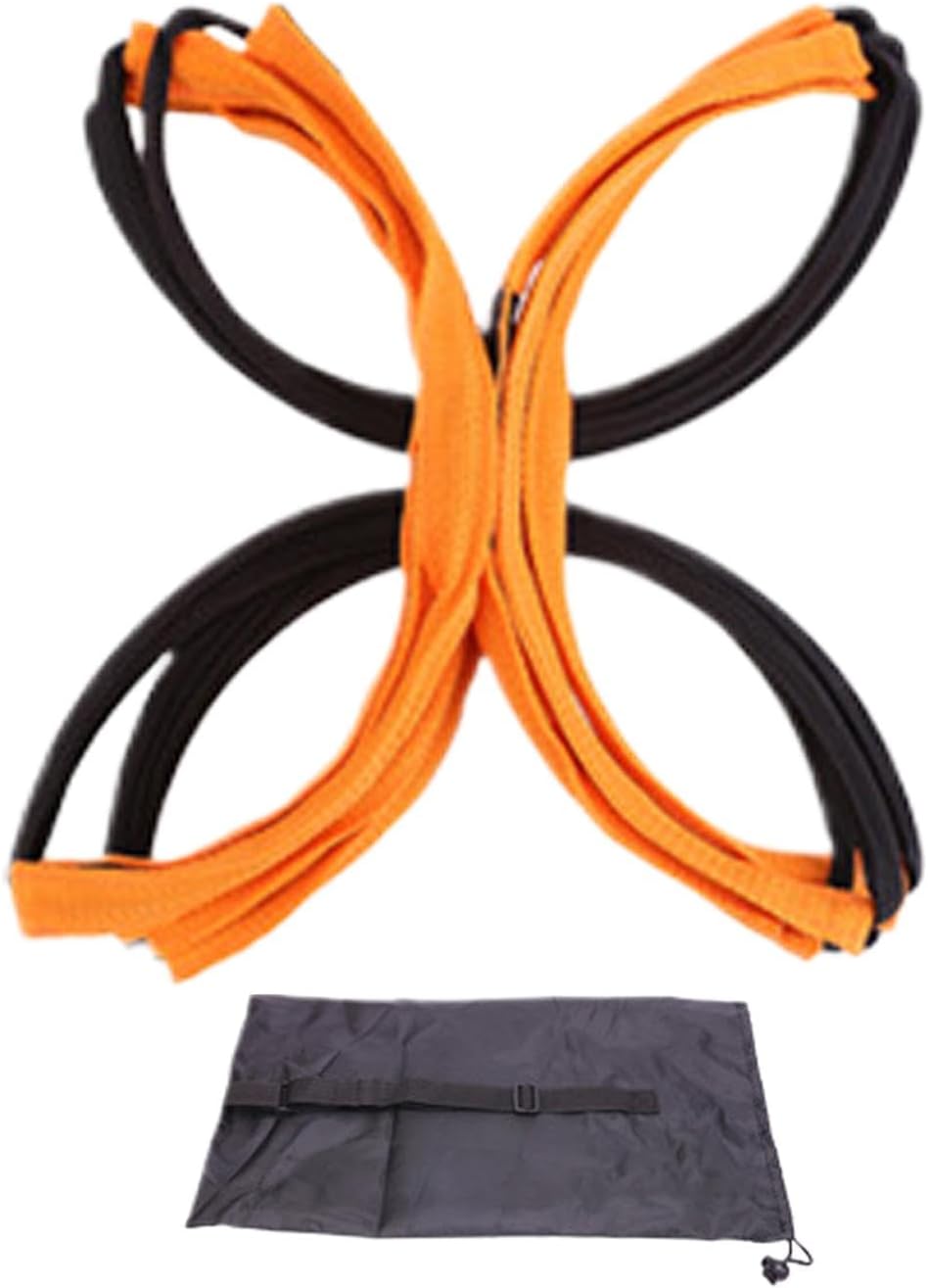 Football Ladder Training, Speed Trainer with Storage Bag, Soccer Practice Equipment, Versatile Agility Trainer, Exercise Tool for Basketball, Tennis, and Fitness Drills
