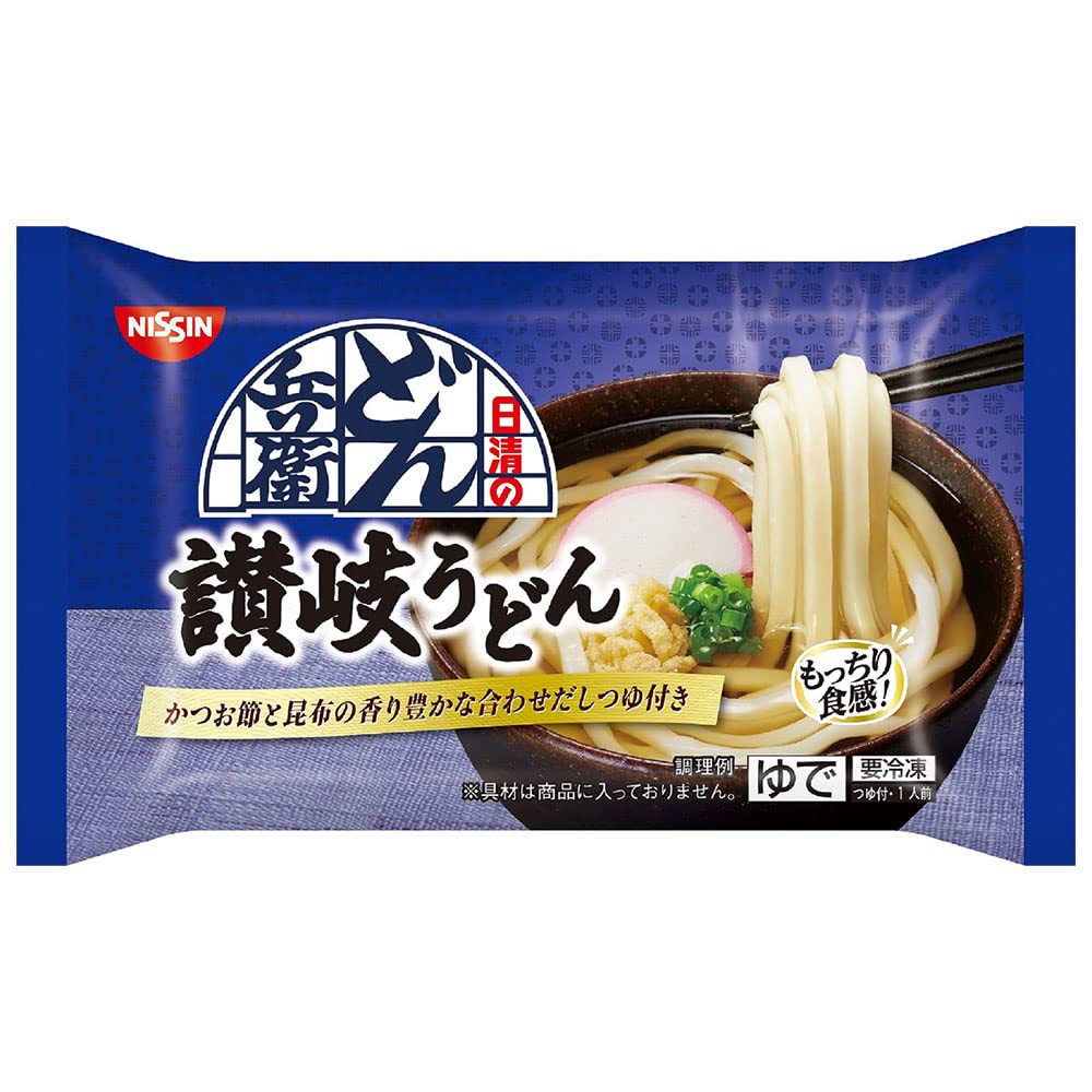 うどんページ✨ Amazon.co.jp: [冷凍]日清 日清のどん兵衛 讃岐うどん 234g×10個