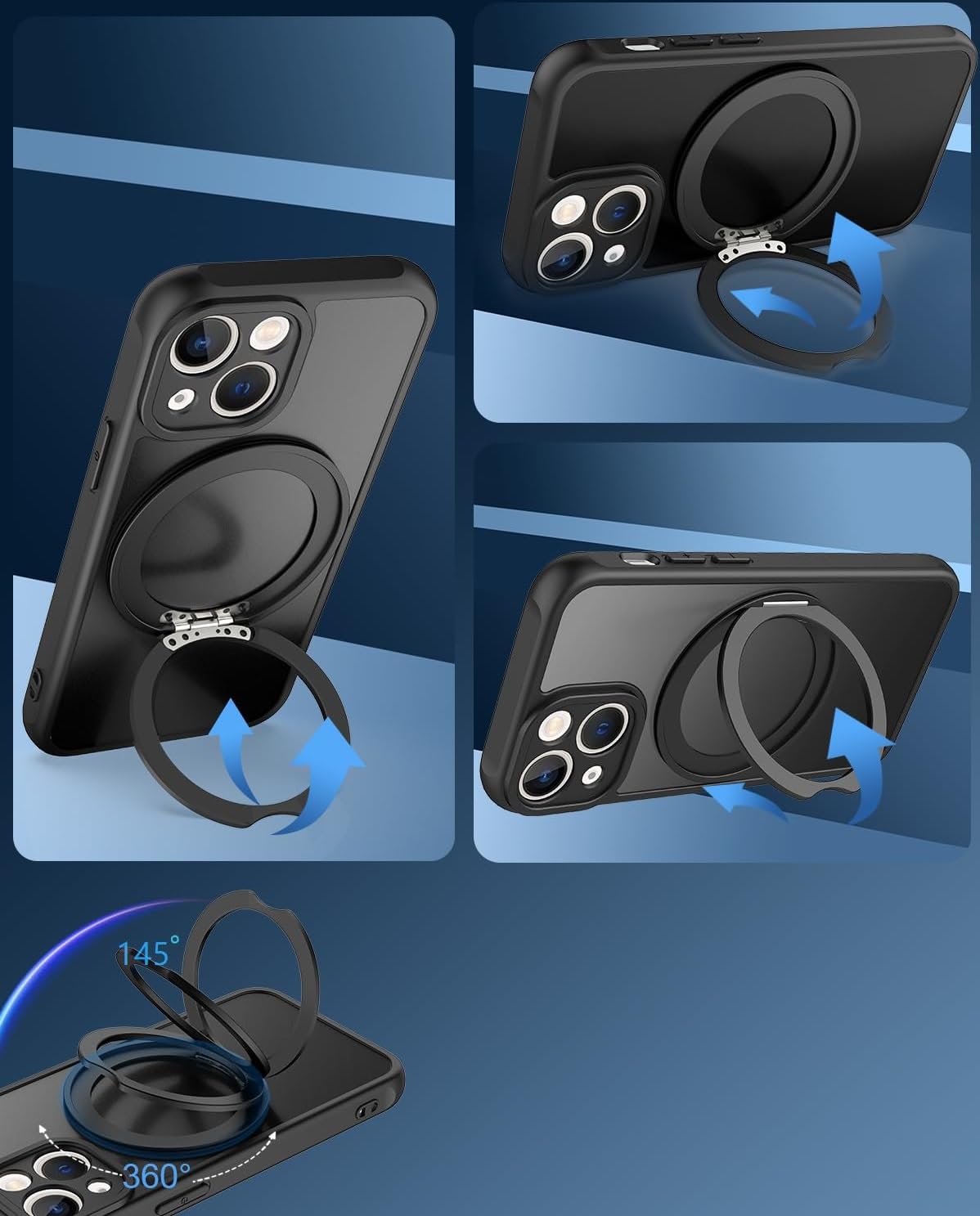 Amazon.co.jp: iPhone 12 Mini 用 ケース 【360°回転可能な Magsafe