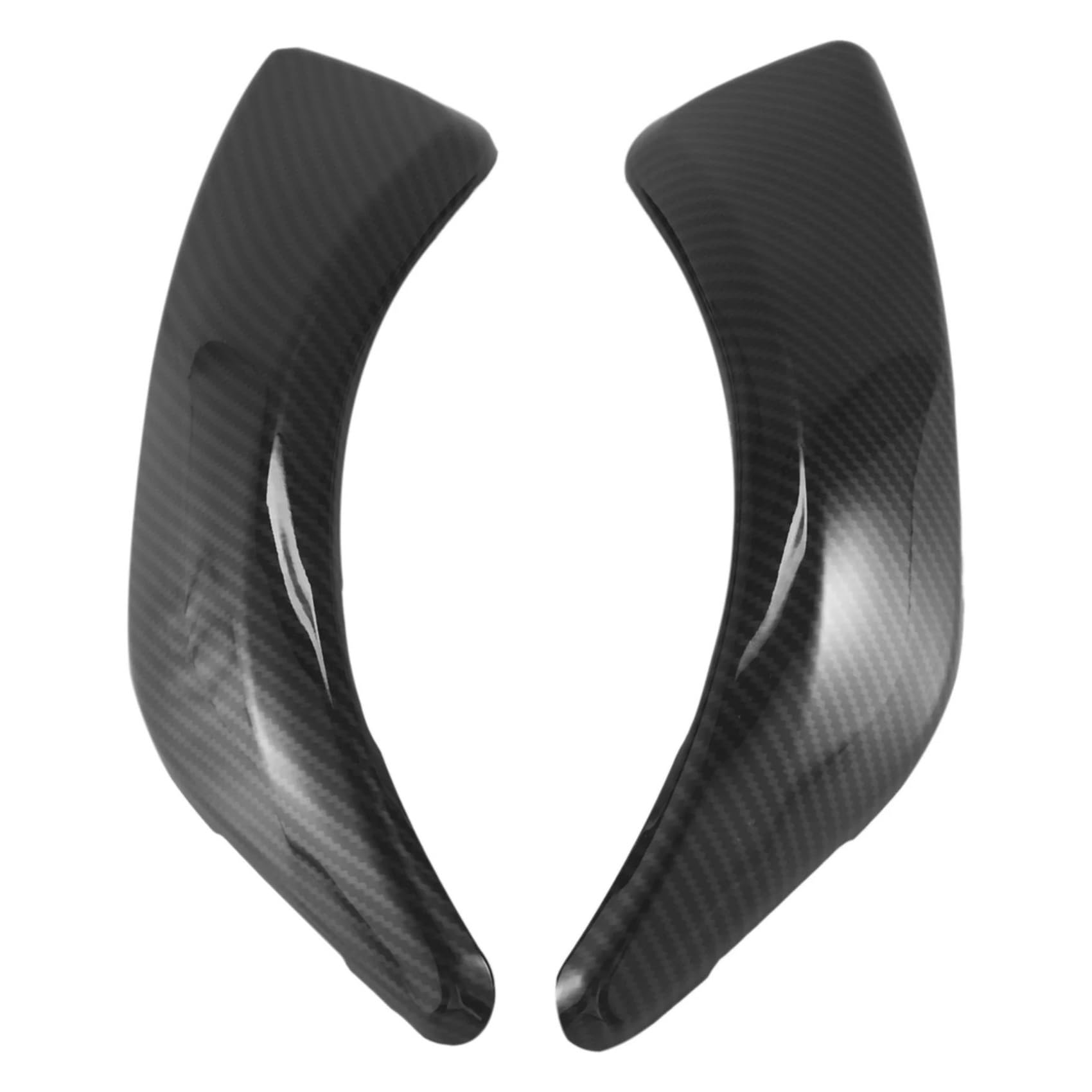 BeiZhengbhD Pull Handle Inner Trim for BMW for F20 for F21 for F22 for F23 2012-2018 Carbon Fiber Car Inner Door Handle Trim Pull Grab Panel Cover