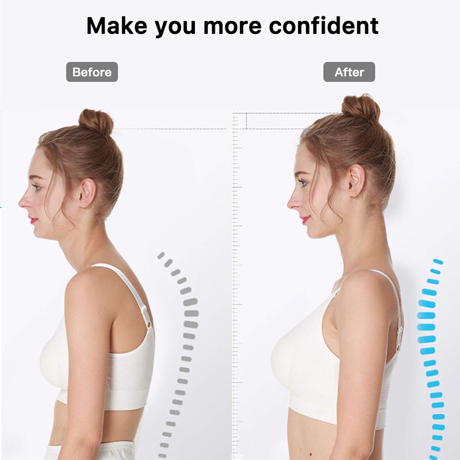 Limited Stock Posture Corrector for Men and Women Back Brace Clavicle Support with Adjustable 2 Wearing Ways - More Effective Posture Brace Relieve Pain for Neck, Shoulders Back -2020 Updated Version (Large) Black Friday - 70% OFF Posture Corrector for Men and Women Back Brace Clavicle Support with Adjustable 2 Wearing Ways - More Effective Posture Brace Relieve Pain for Neck, Shoulders Back -2020 Updated Version (Large)