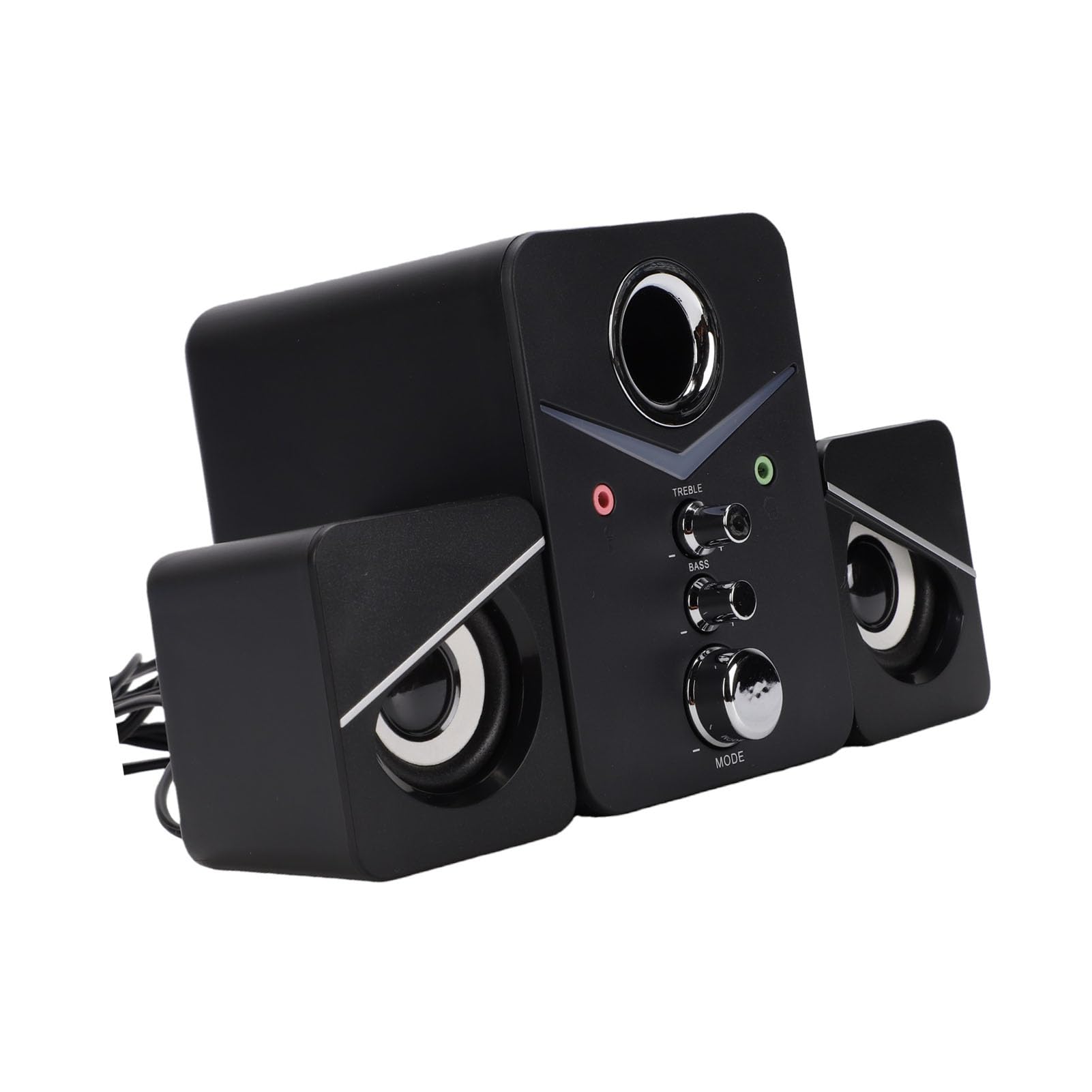 Casse per Computer, Alimentate Tramite USB, Bluetooth 10m, Canale