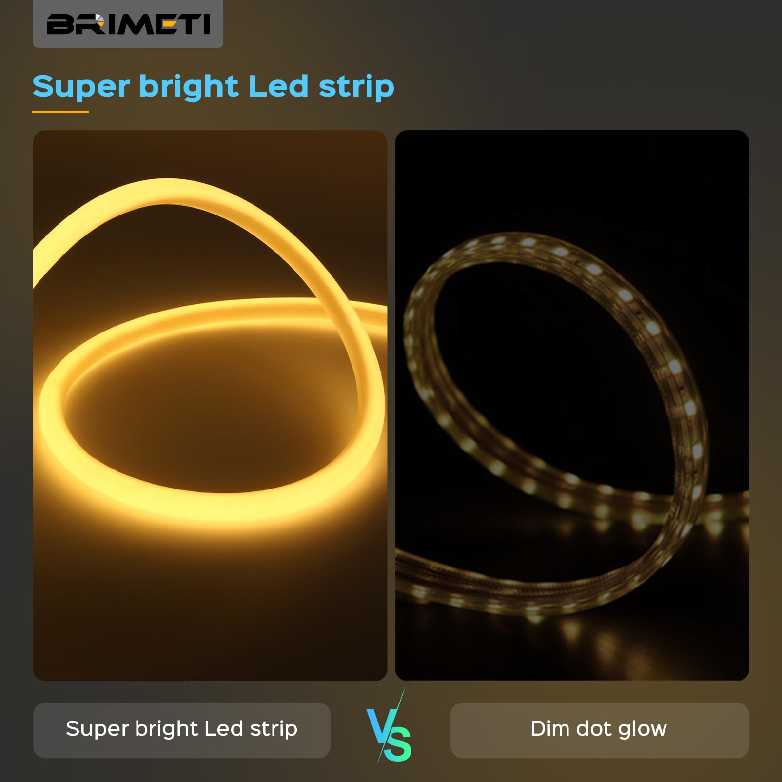 Tira LED 220V Exterior 20M 360° Redonda Neón Flexible Impermeable IP65 Strip Light Luz de la Cuerda Interior,para Dormitorio,Bar,para Fiestas Decoración Party,Sign Publicidad (Amarilla)