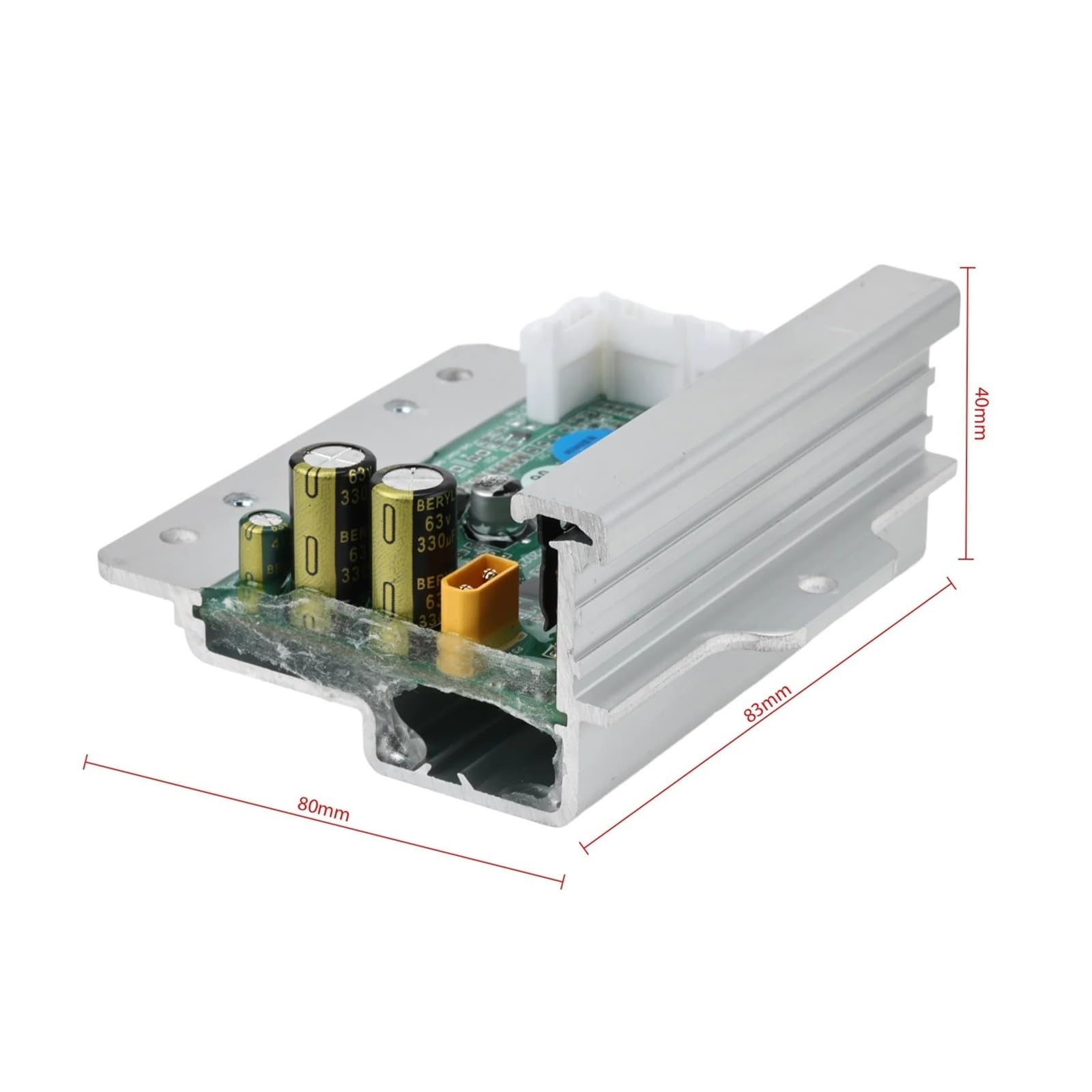 Piezas de Patinete eléctrico Controlador de Placa Base Compatible con Piezas de Controlador de Tablero de distribución de Scooter eléctrico Xiaomi 4 Pro(Controller 1 Set)