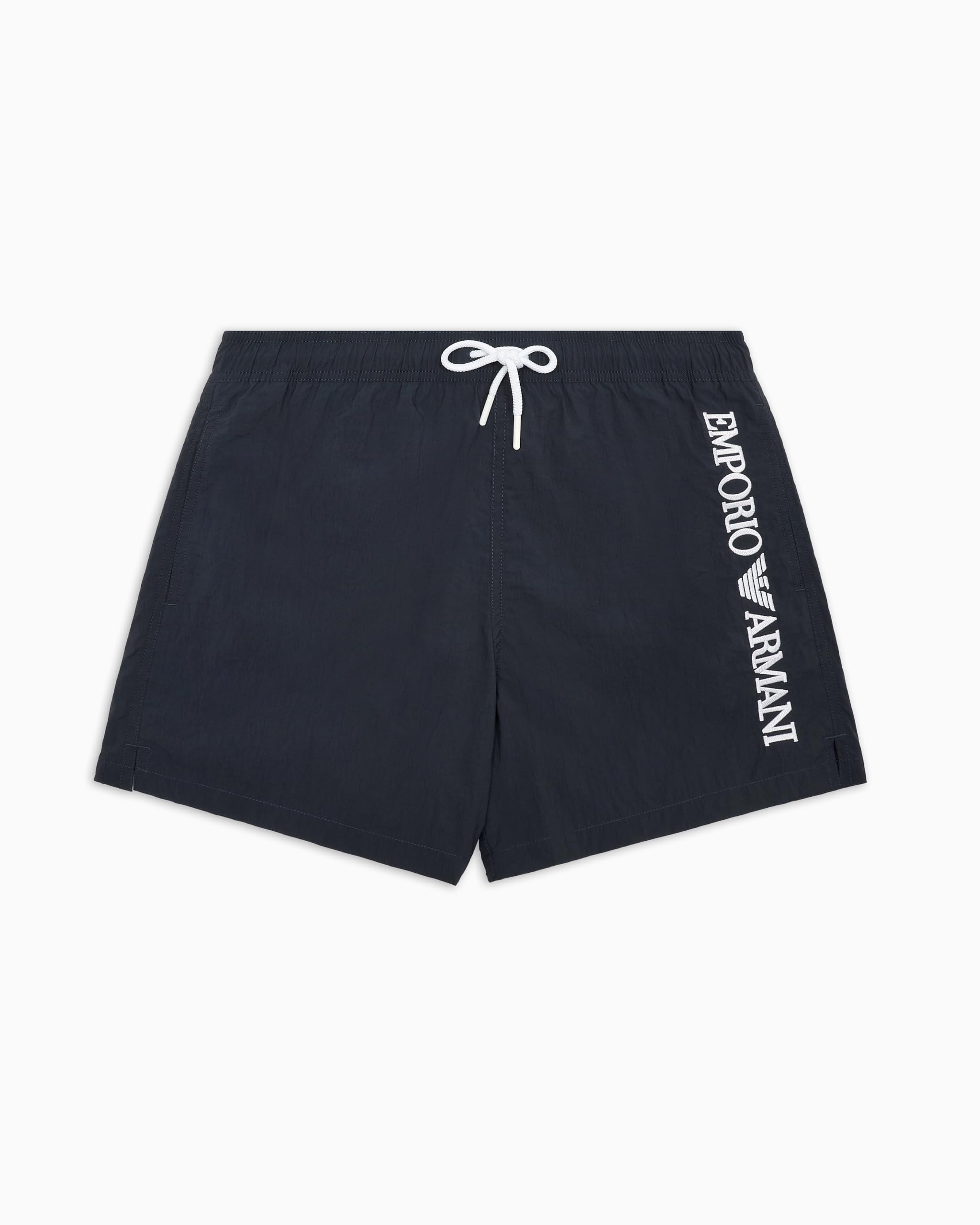 EMPORIO ARMANI Men's MID Boxer Swim Trunks, Armani BLU, XL