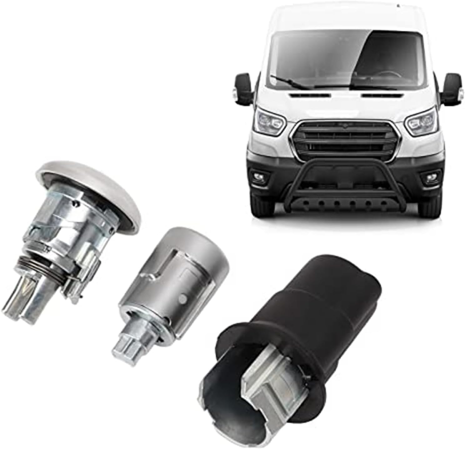 Car Door Bonnet Ignition Lock Cylinder Key Set 2408222 for Transit for Mk8 for 2014 Car Ignition Switch Lock