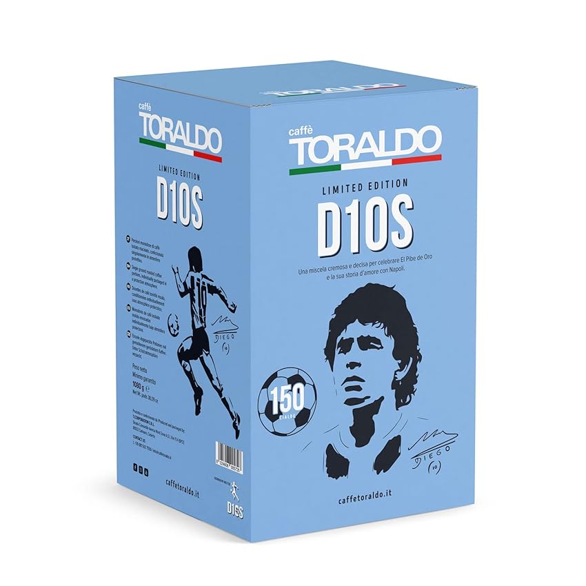 Immagine del prodotto Cialde Caffè Toraldo Miscela DIOS ESE 44 mm (150 Unità)