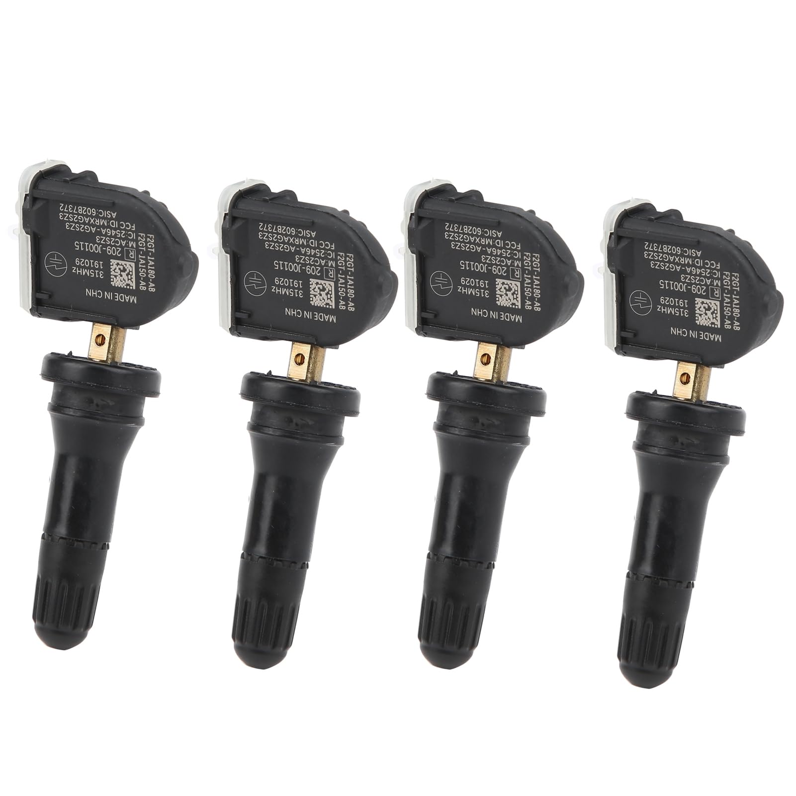 Fydun 4pcs Tire Pressure Sensor 433MHz Programmable