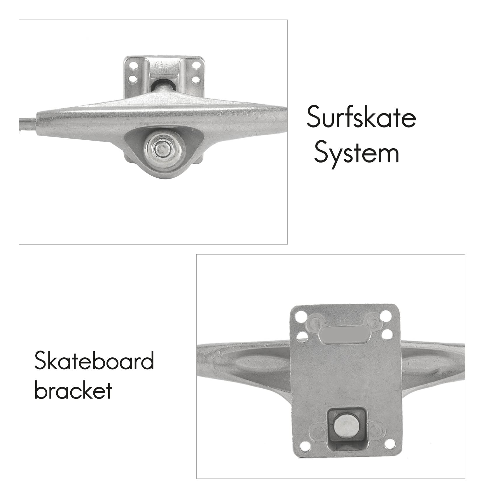 de surf pour S6 rouge BrüCke Surfskate Adaptateur,Ensemble de joints d'argent