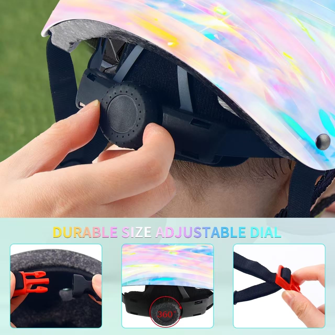 Casque de vélo réglable pour skateboard, casque de vélo et coussinets pour enfants de 5 à 8 à 14 ans, garçons et filles, casque avec genouillères, coudières, multi-sports, scooter, patin à
