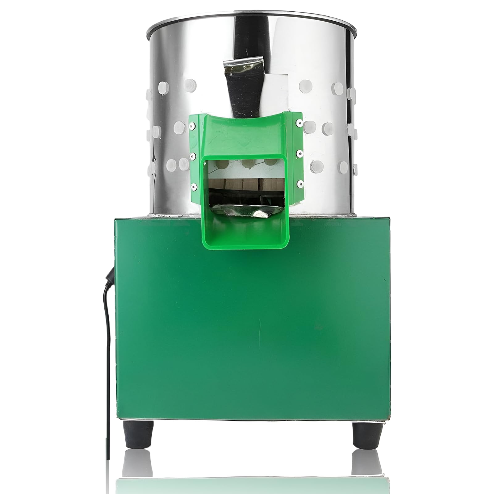 Spiumatrice Per Pollame Portatile - 24 Dita In Gomma Per Trapano - Foto 11