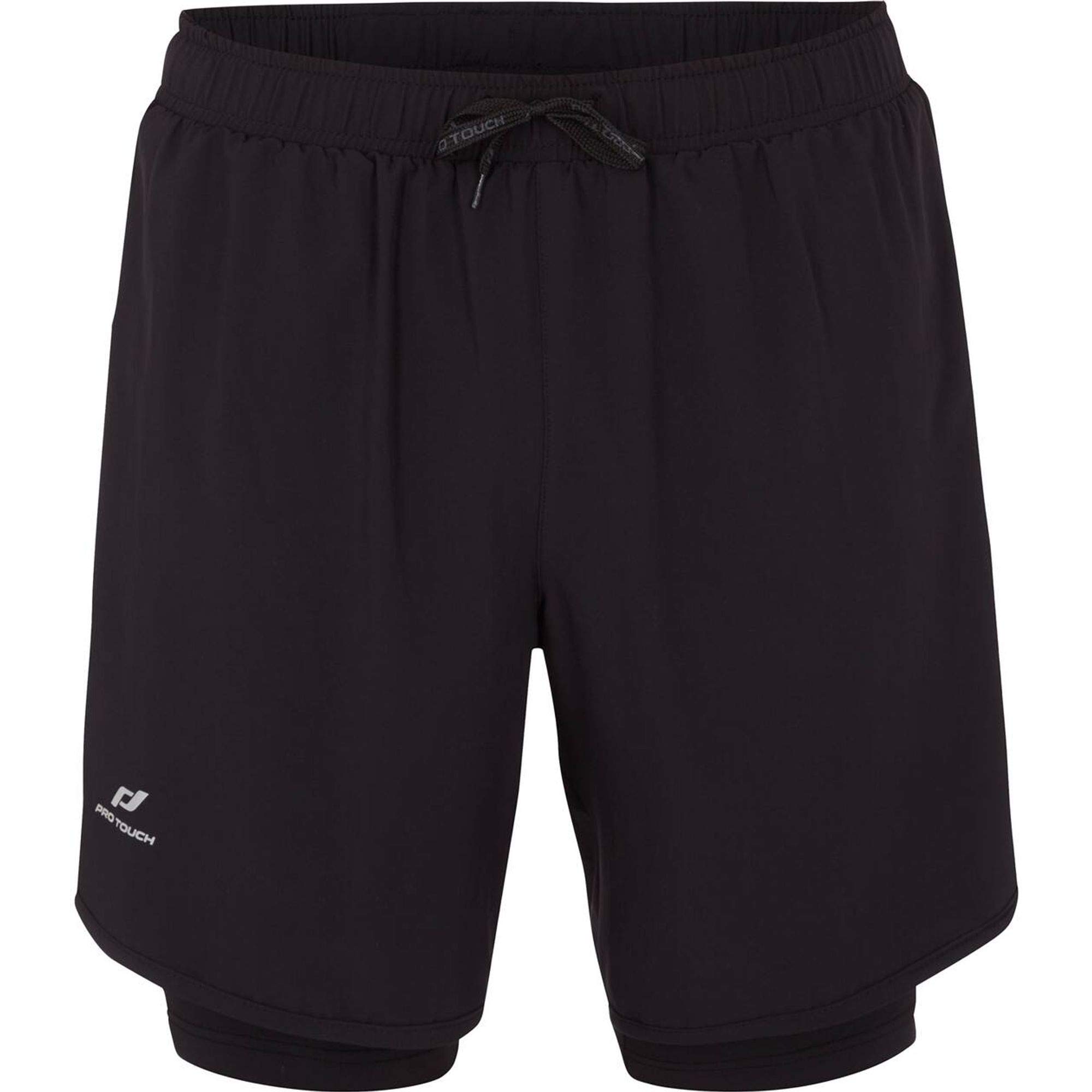 Pro Touch Allen III Shorts Men's Shorts - Black/Black, XX-Large