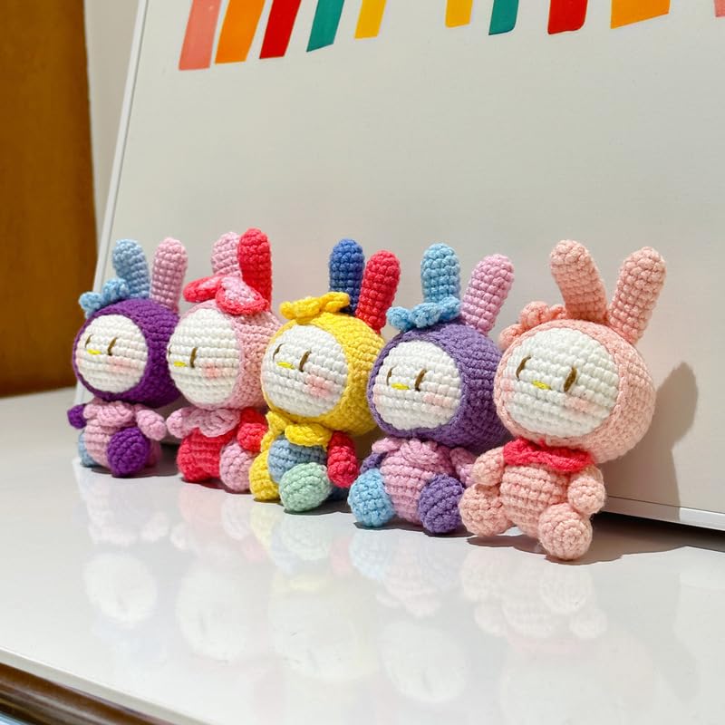 Amazon.co.jp: 純手編み毛糸の鉤織ぬいぐるみが可愛いメルティ毛糸の鉤