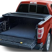 7422451880810 Compatible with 2015-2022 Chevy Colorado/GMC Canyon 5 Feet 60" Short Bed Tri 3-Fold Vinyl Truck Bed Tonneau Cover