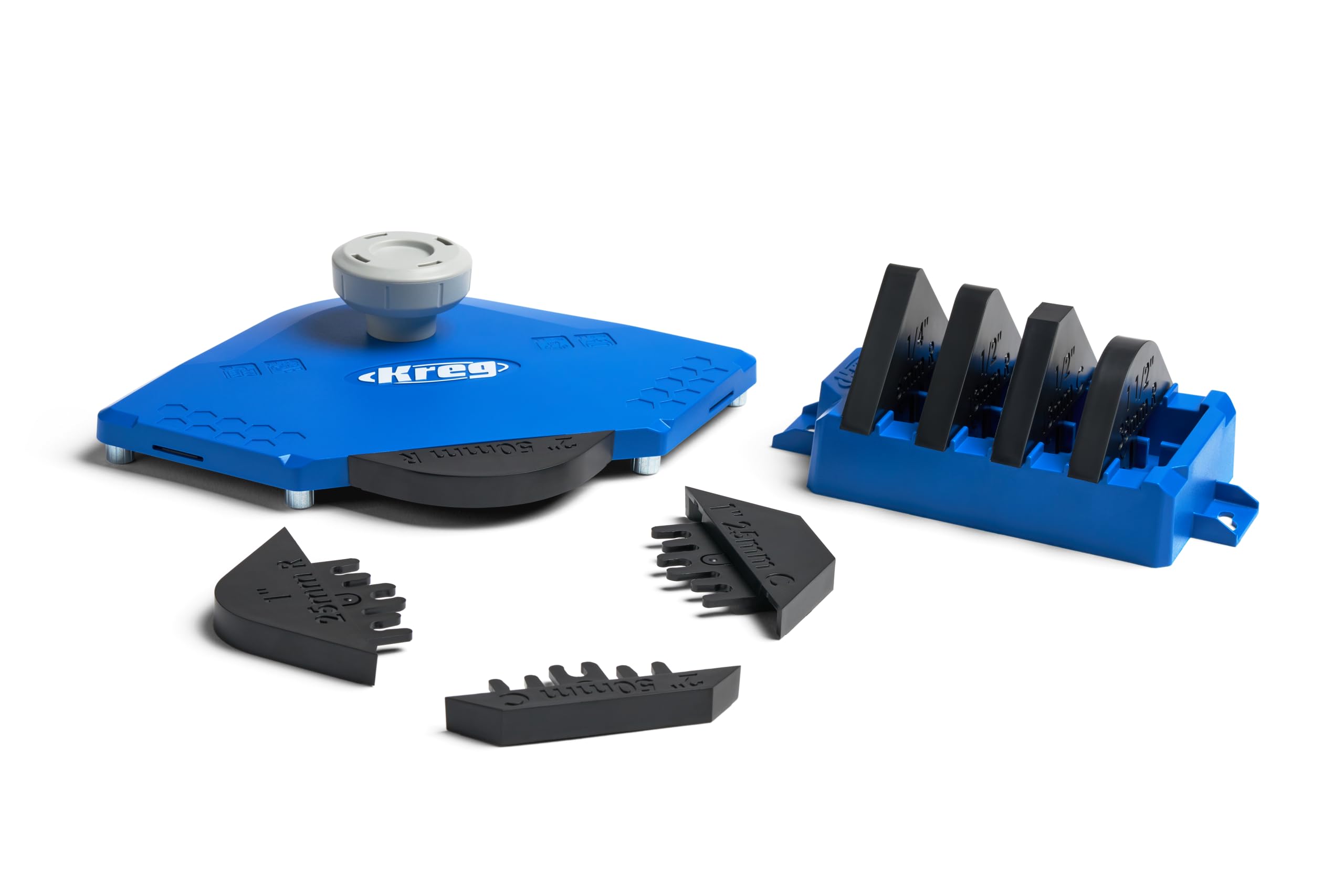 Kreg PRS1000 Corner Routing Guide Set - Corner Routing Guide - Use with Any Trim Router, Handheld Router, or Router Table - Router Woodworking Tool