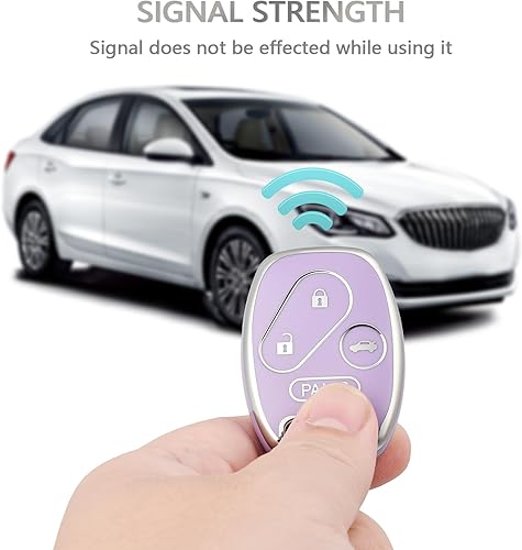 Miniatura 5 de OFFCURVE - Funda protectora para llavero de Honda, estuche completo para llave de coche para Honda Accord, Accord Crosstour, CR-V, Civic, Element,