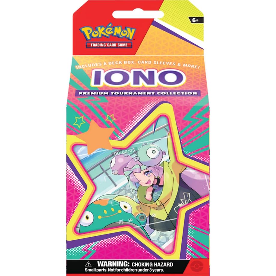 Pokemon TCG: Iono Premium Tournament Collection : Amazon.ca: Toys