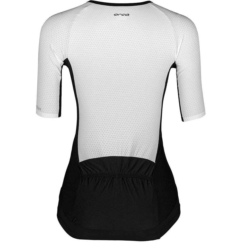 ORCA Women's Athlex Sleeved Tri Top (Silver, X-Large)