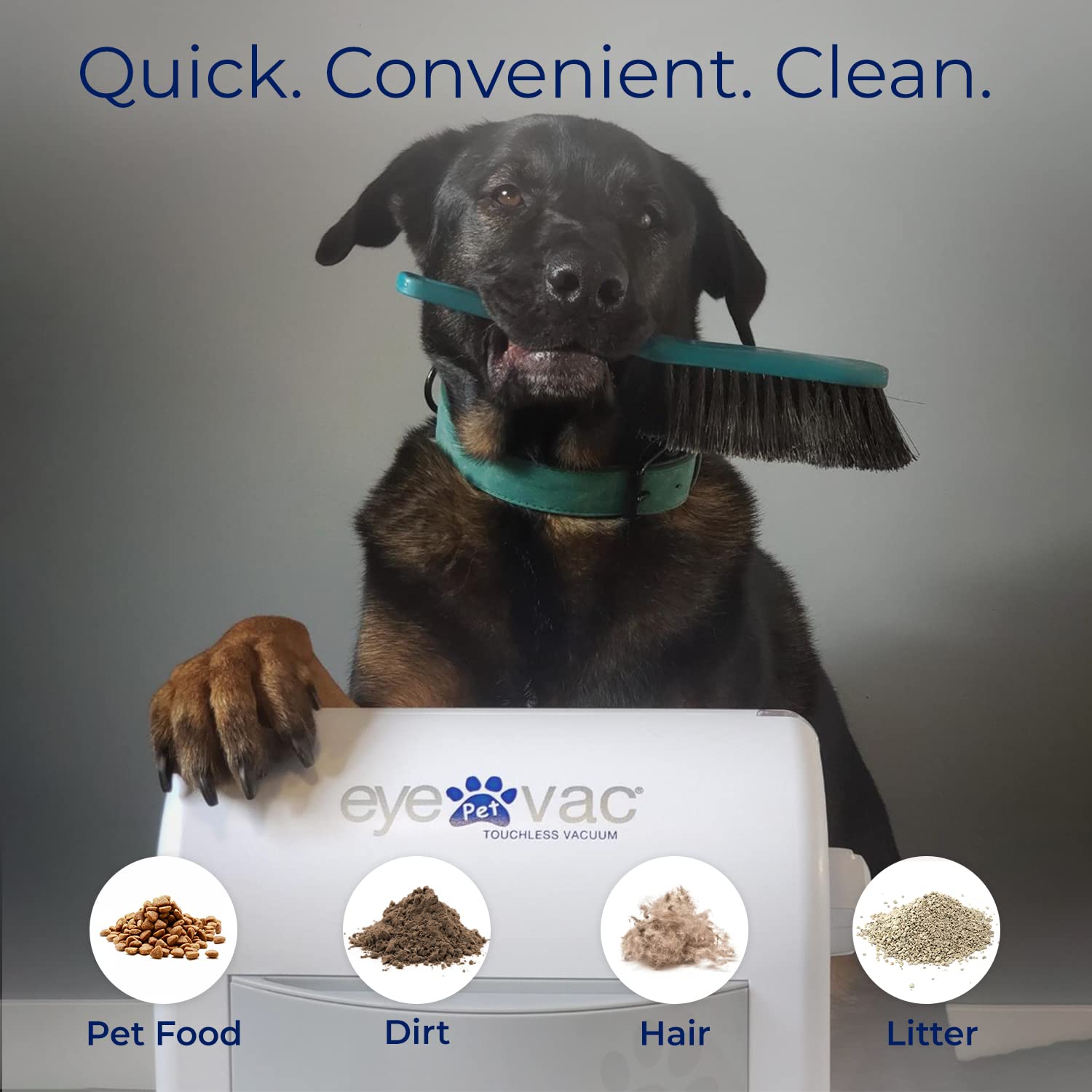 Buy EyeVac Pet Touchless Stationary Vacuum for Pet Hair, Dust and