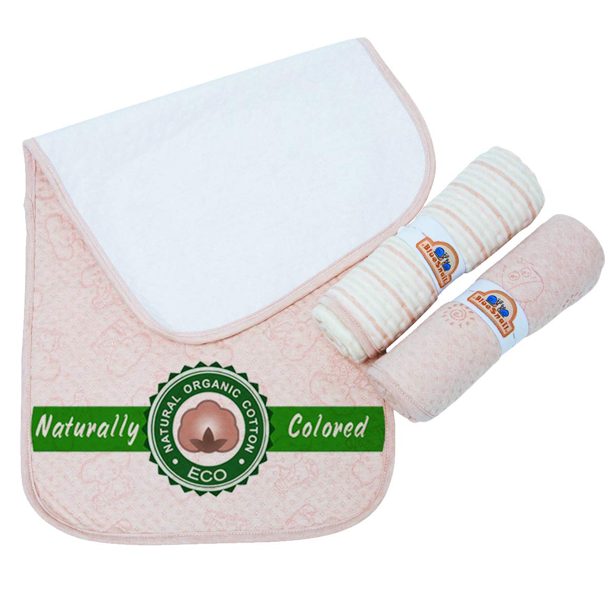 BlueSnail Soft and Waterproof Changing Pad Liners 3PK Super Absorbent