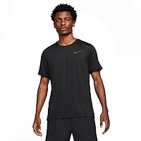 Nike Maglietta da Uomo PRO Dri-Fit, Dark Beetroot/Active Pink/Htr/S