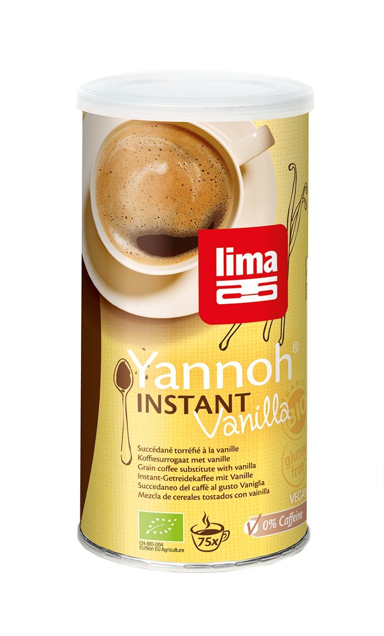 Lima - Yannoh - Instant Vanille - 150 G - Boisson Succédanés Torréfiés