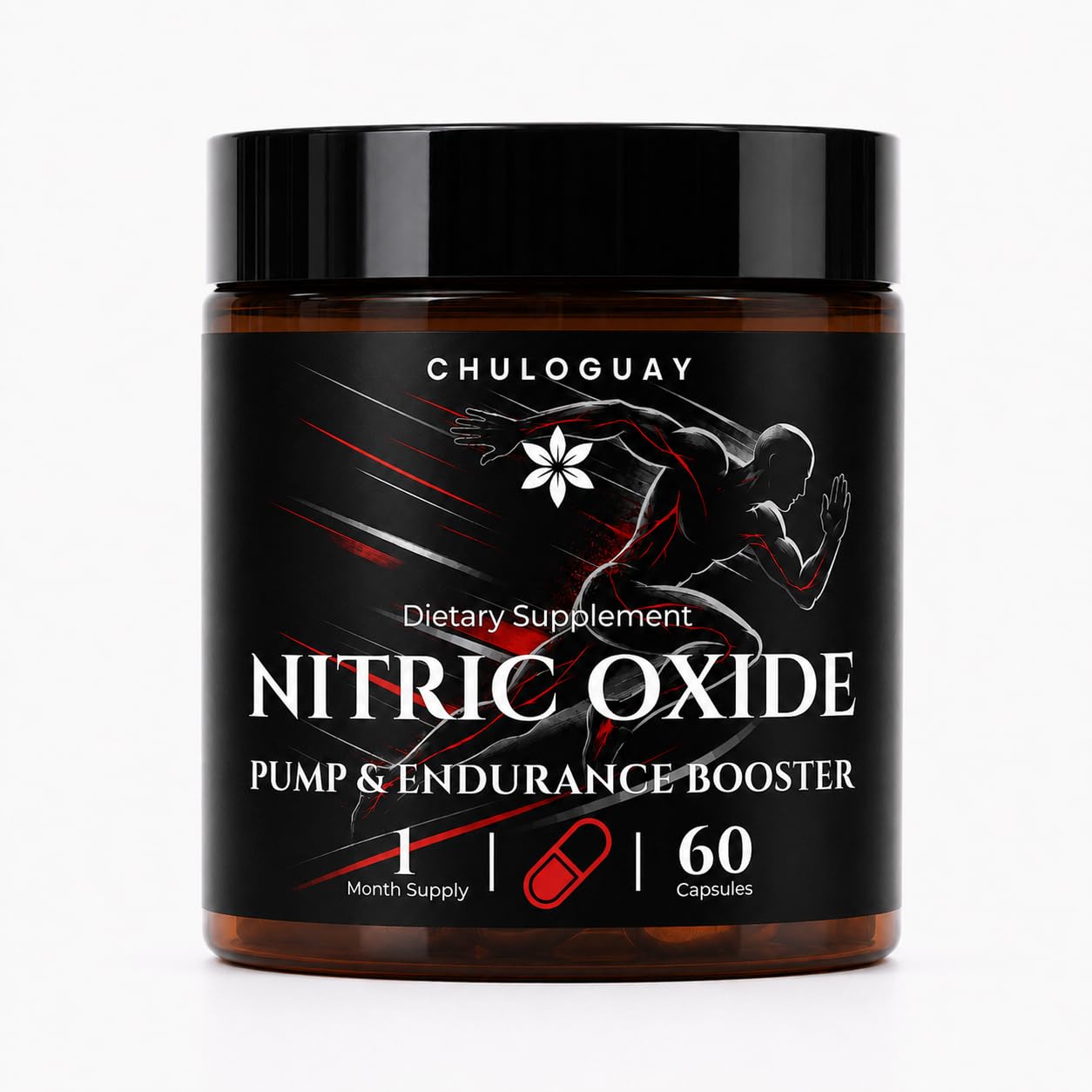 Nitric Oxide Supplement for Pump Support Beet Root & Citrulline, 60 Caps