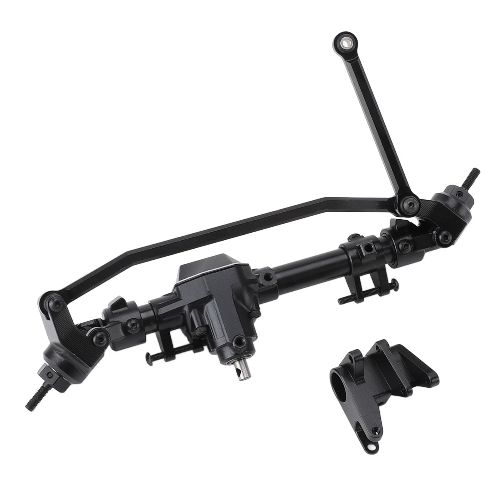 Demeras Kompletny Aluminiowy zespół Przedniej Osi RC do SCX10 PRO Trwała Modernizacja w Każdym Terenie Łatwa Instalacja