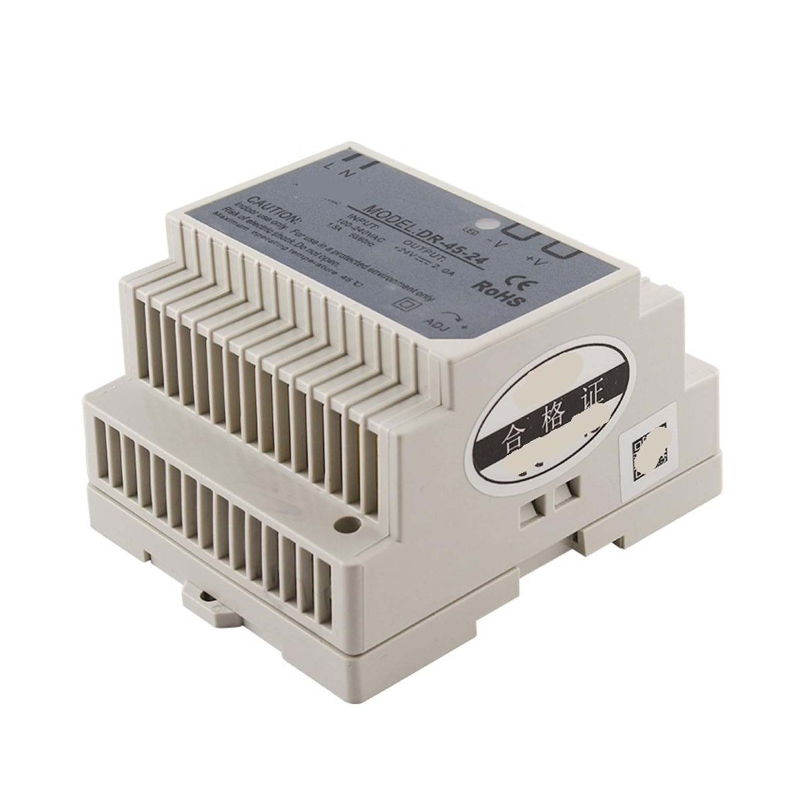PWANUIGTE DR-45-24 45W 24V 1.9A Single Output AC-DC Indoor Din Rail Switching Mode Power Supply