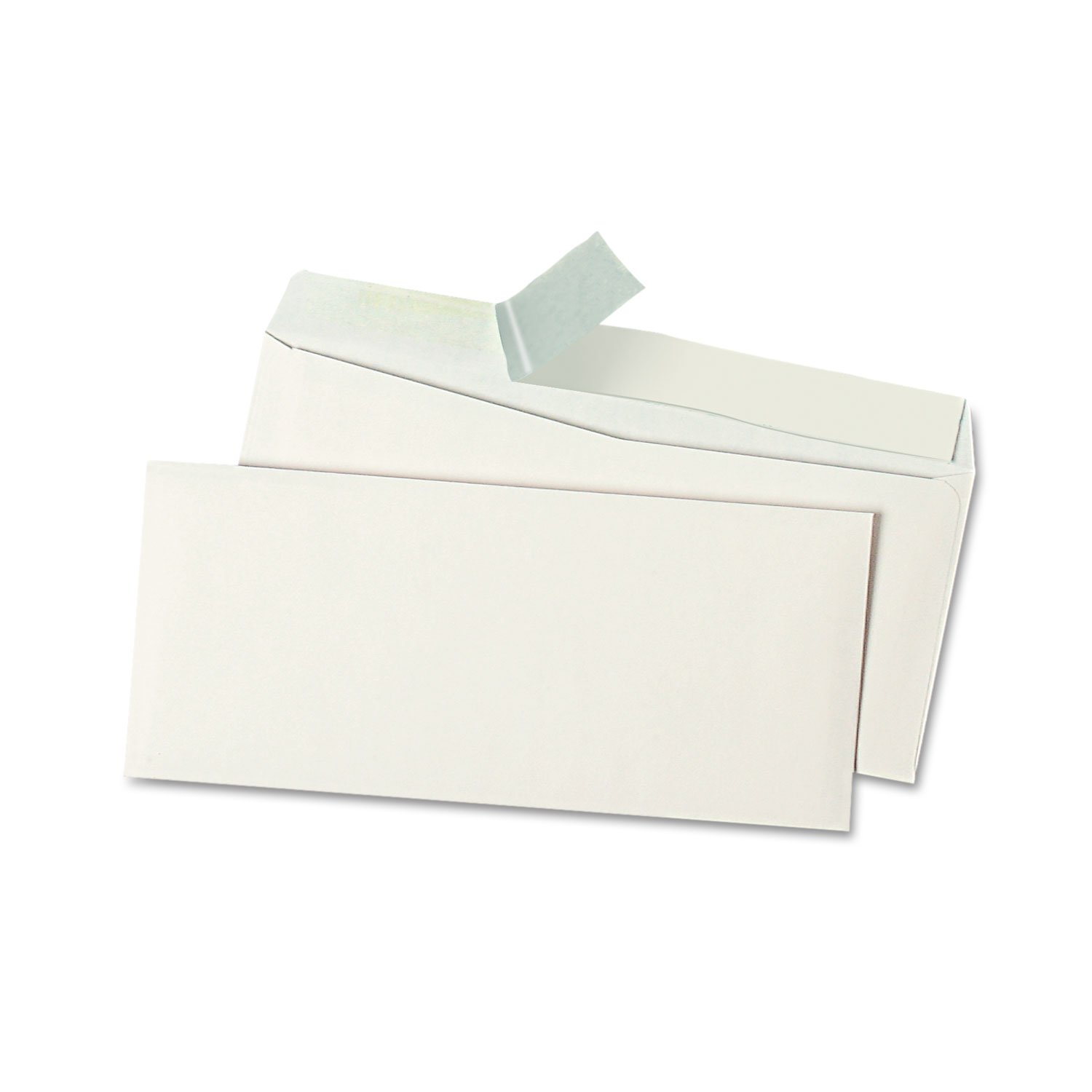 Universal Peel Seal Strip Business Envelope, #10, 4 1/8"x9 1/2", White, Case Pack of 500 (36003)