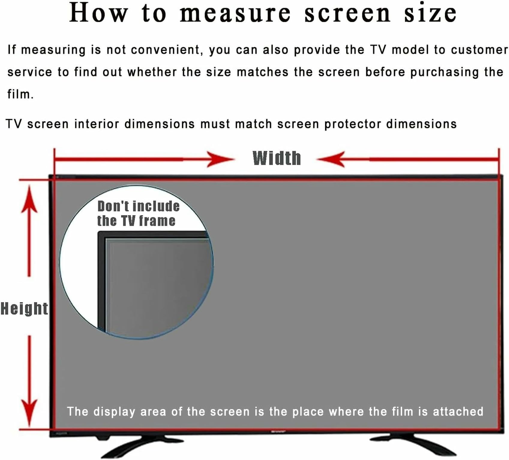 32-75 Zoll Matt TV Screen Protector Anti-Blue Light/Anti Blend Filter Film Relief Eye Dehnung LCD-Display-Beschützer Für LCD-LED-OLED HDTV ~/