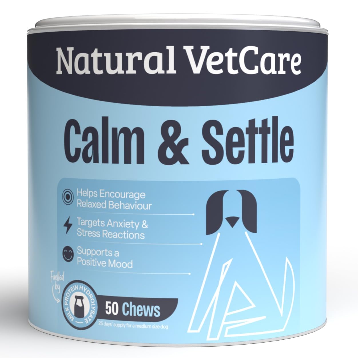 Natural Vetcare Calm And Settle Chews For Dogs - 225G
