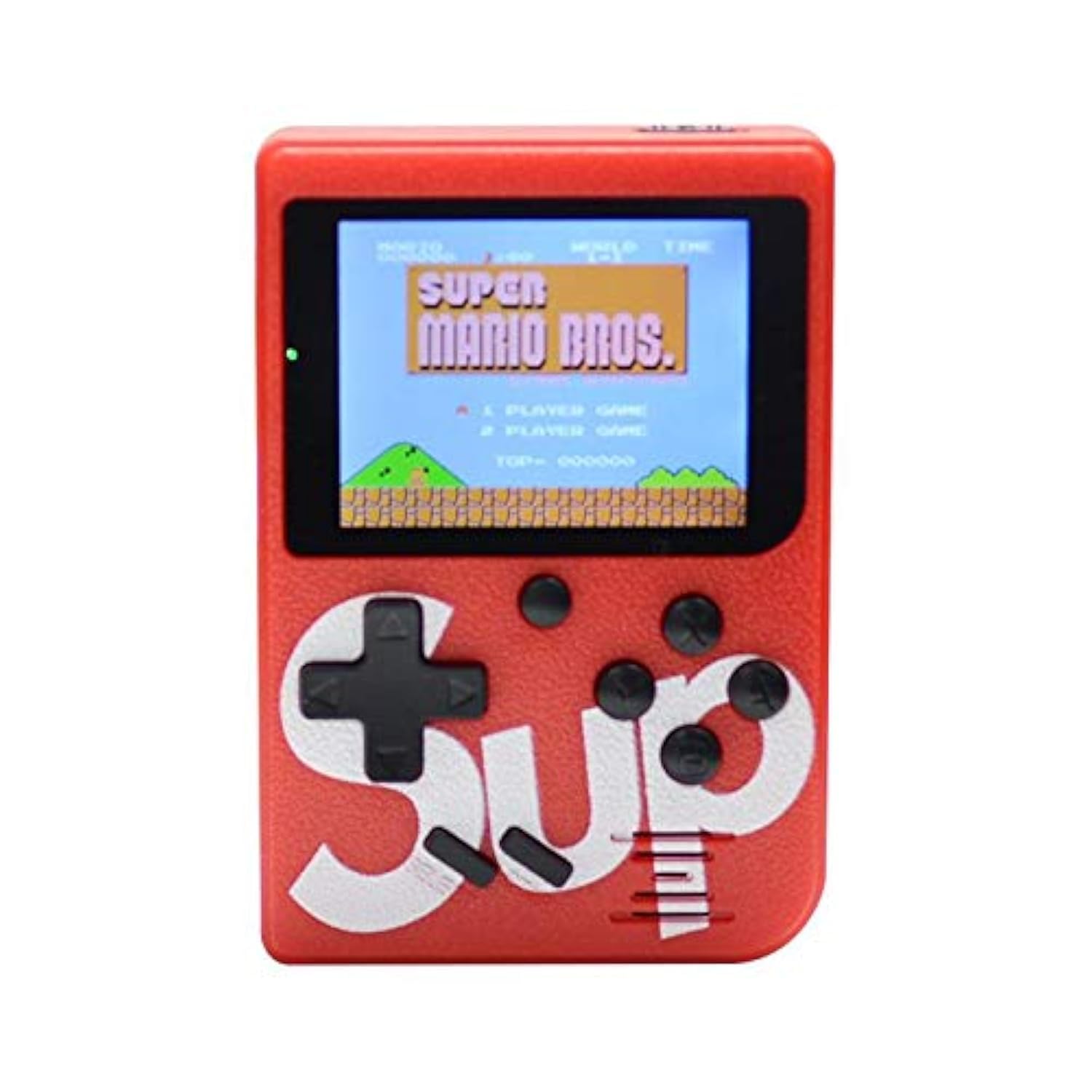 Handheld Game Console for Children,Retro Player with 2.5" 8-Bit LCD Portable Video Games,The 80's Arcade Gaming System,Built-in 129 Classic Old School Games Entertainment-Red [video game]