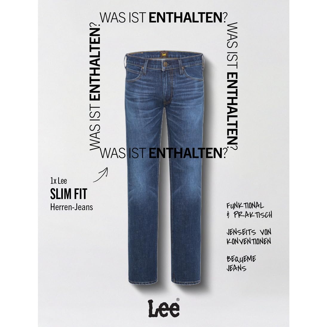 Lee Herren-Jeans Luke – Bild 8