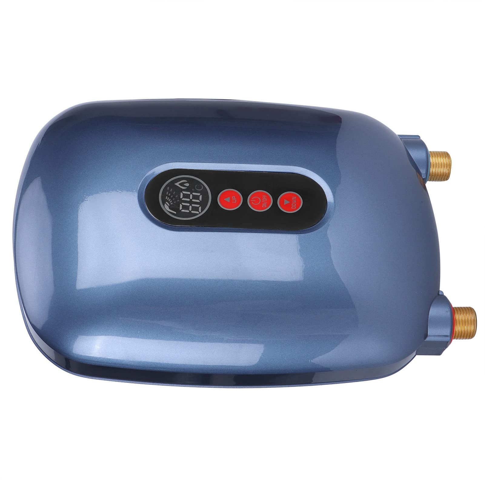 Alomejor 6500W Electric Water Heater, Fast Heating (BLUE) | Risparmio energetico, ecologico, acciaio inossidabile 304, display a LED, protezione multi-sicurezza