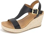 Kenneth Cole REACTION womens T-strap Wedge T-Strap Wedge Sandal