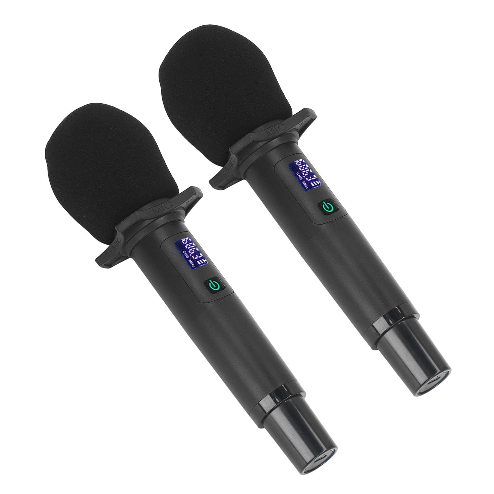Microfono Professionale Karaoke Mic Dynamic Coil Design con Funzione Reverbica Batteria da 1500Mah per Studio Stage Box/Cover Canta