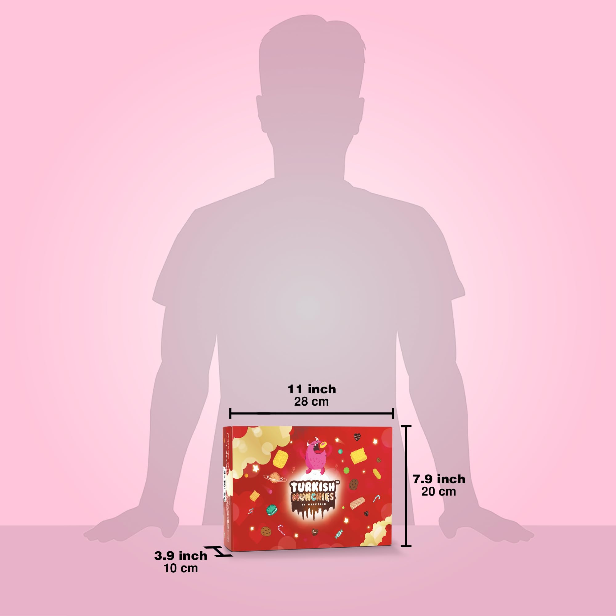 International Snack Box, Unique Experience with Universal Exotic Candies and Treats from around the World, Gift-Ready Foreign Foods in Packages Inspired by European, Japanese and Korean Cultures: Ultra Mega Red