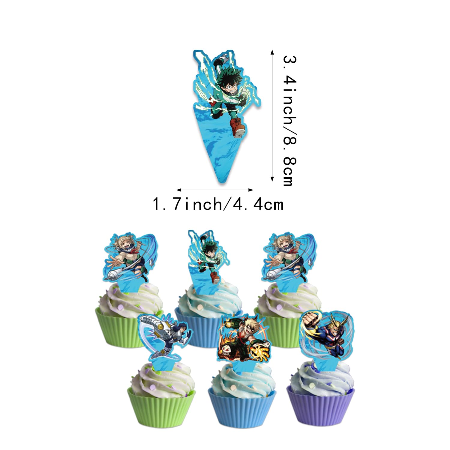 Amazon.co.jp: MDJAIE(ング ヘ)僕のヒーローアカデミア誕生日飾り付け