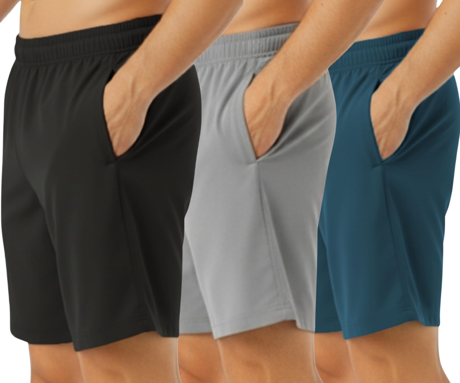 WORK FOR IT Shorts for Men | Stylish Half Pant for Man with Side Pockets | Gym, Walking, Running, Badminton, Sports Shorts for Men-image-36
