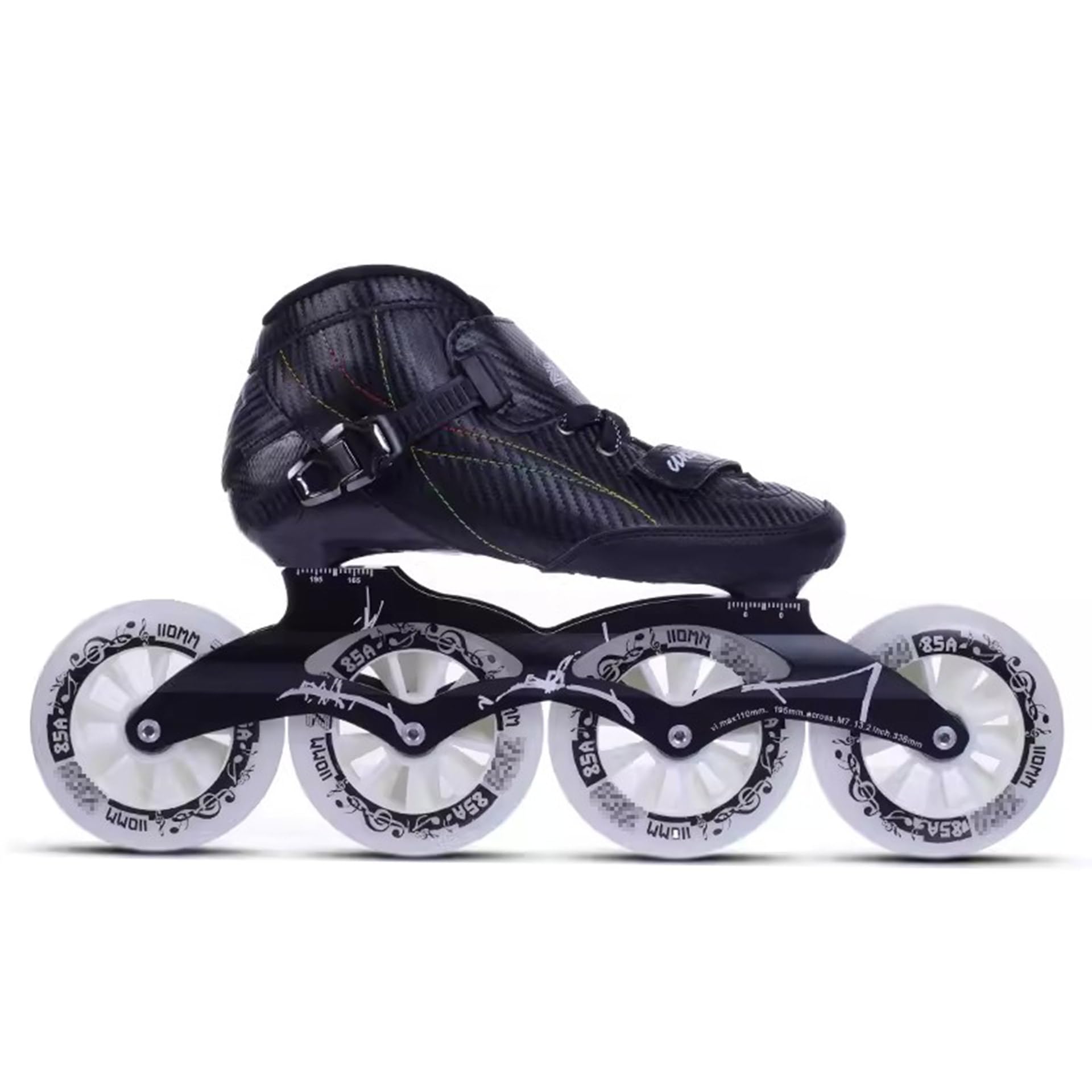 Patines En Línea para Adultos, Patines Profesionales De Ruedas Adulto De Fibra De Carbono para Exteriore, para Mujeres Y Hombres, Unisex