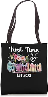 First Time Grandma Est. 2023 Promoted To New Grandma Tote Bag