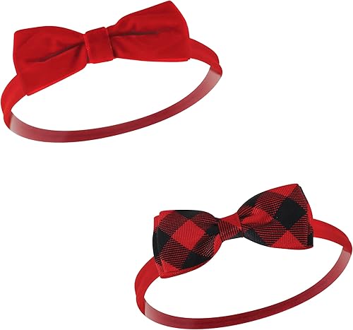 Vista 64 de Hudson Baby Cotton and Synthetic Headbands, Size 0-24 Months