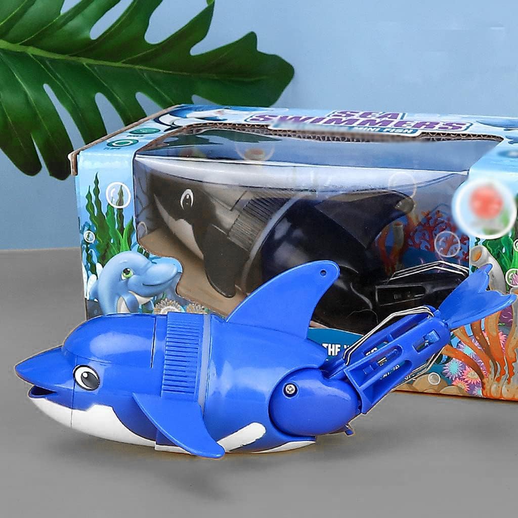 Planet of Toys Electric Rollover Dolphin Fish Bath Toy, Bathtub Rolling Fish Toy Tubmling Dolphin Tub Toy Swimming Dolphin Bathtub Toy Simulated Water Toy - Blue (B0DF7R6W5G) Amazon Price History, Amazon Price Tracker