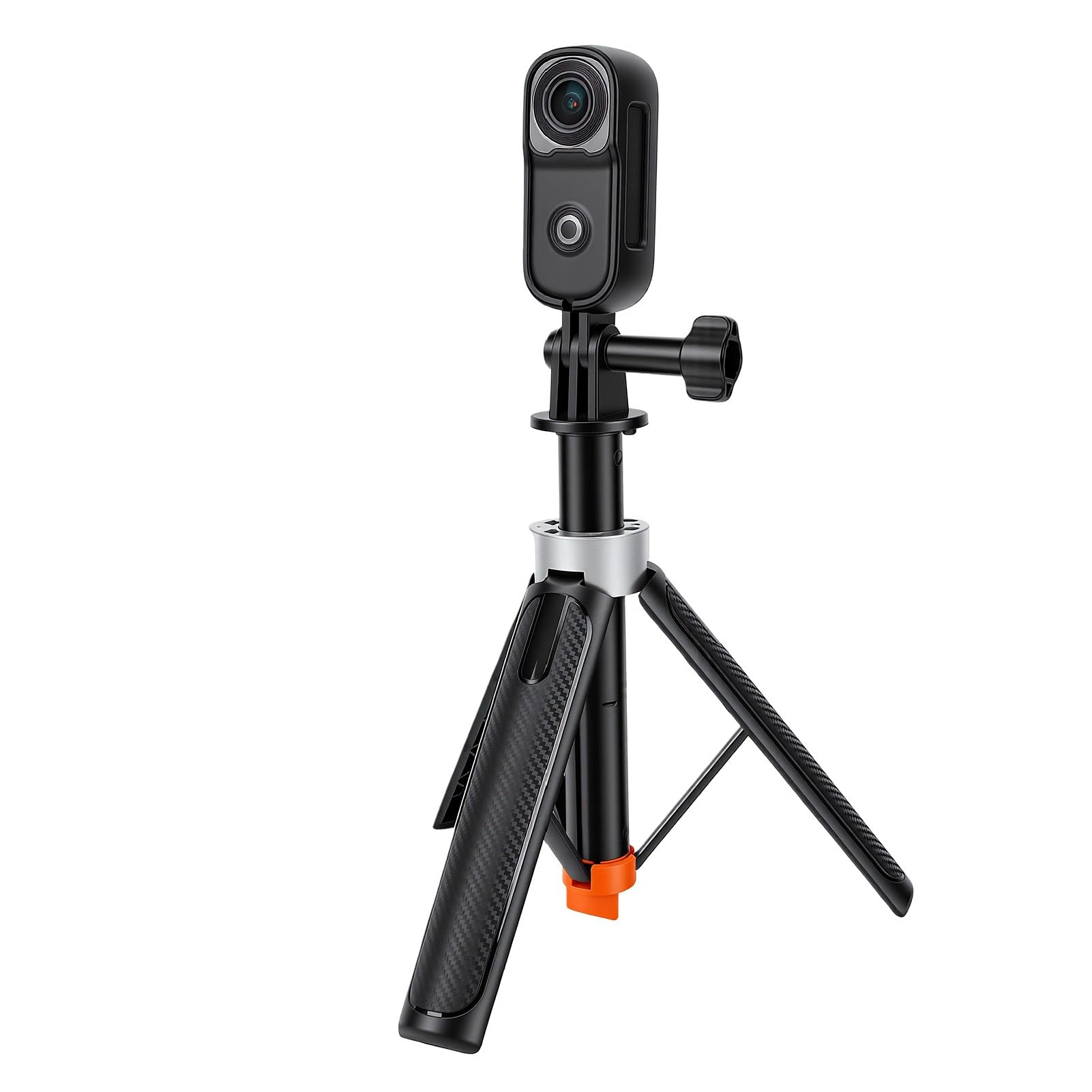 ZJchao Videocamera Sportiva 4K WiFi, Custodia Impermeabile con Supporto per | Videocamera Sportiva con Custodia PP, WiFi, per Bici, Animali e Casco