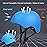 Glaf Toddler Helmet Kids Bike Helmets for 2-8 Years Old Baby Girls Boys Multi-Sport Helmet Adjustable Skateboard Bicycle Helmet Lightweight 2 Sizes for Toddler to Youth (Blue, Small)