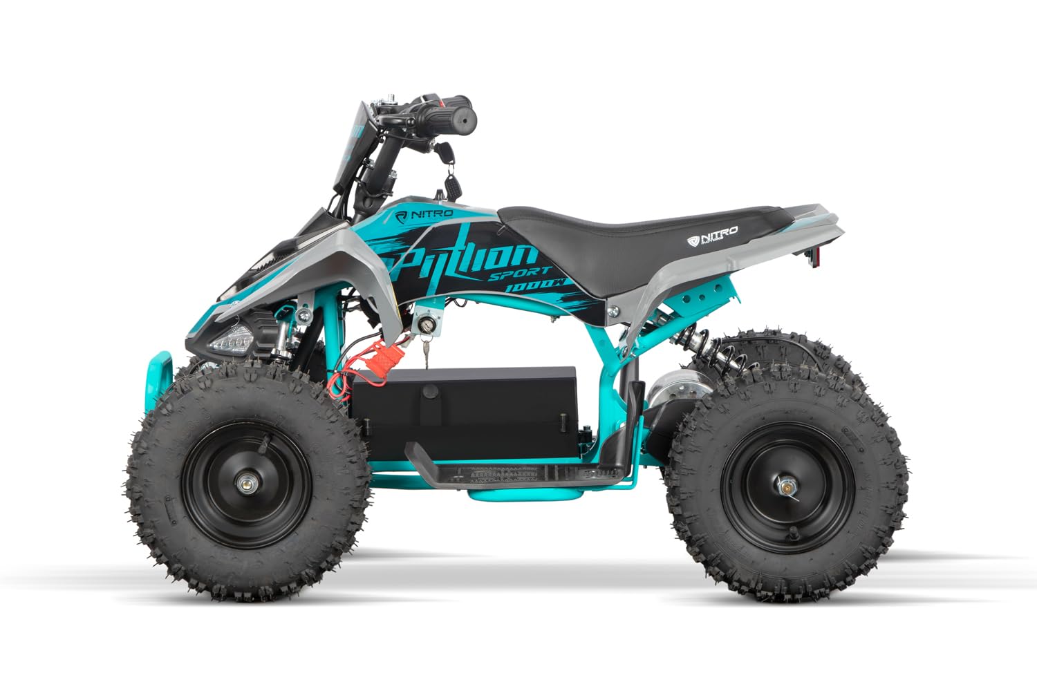 1000W 36V Eco Quad Python 6' Sport, Farbe:Grün