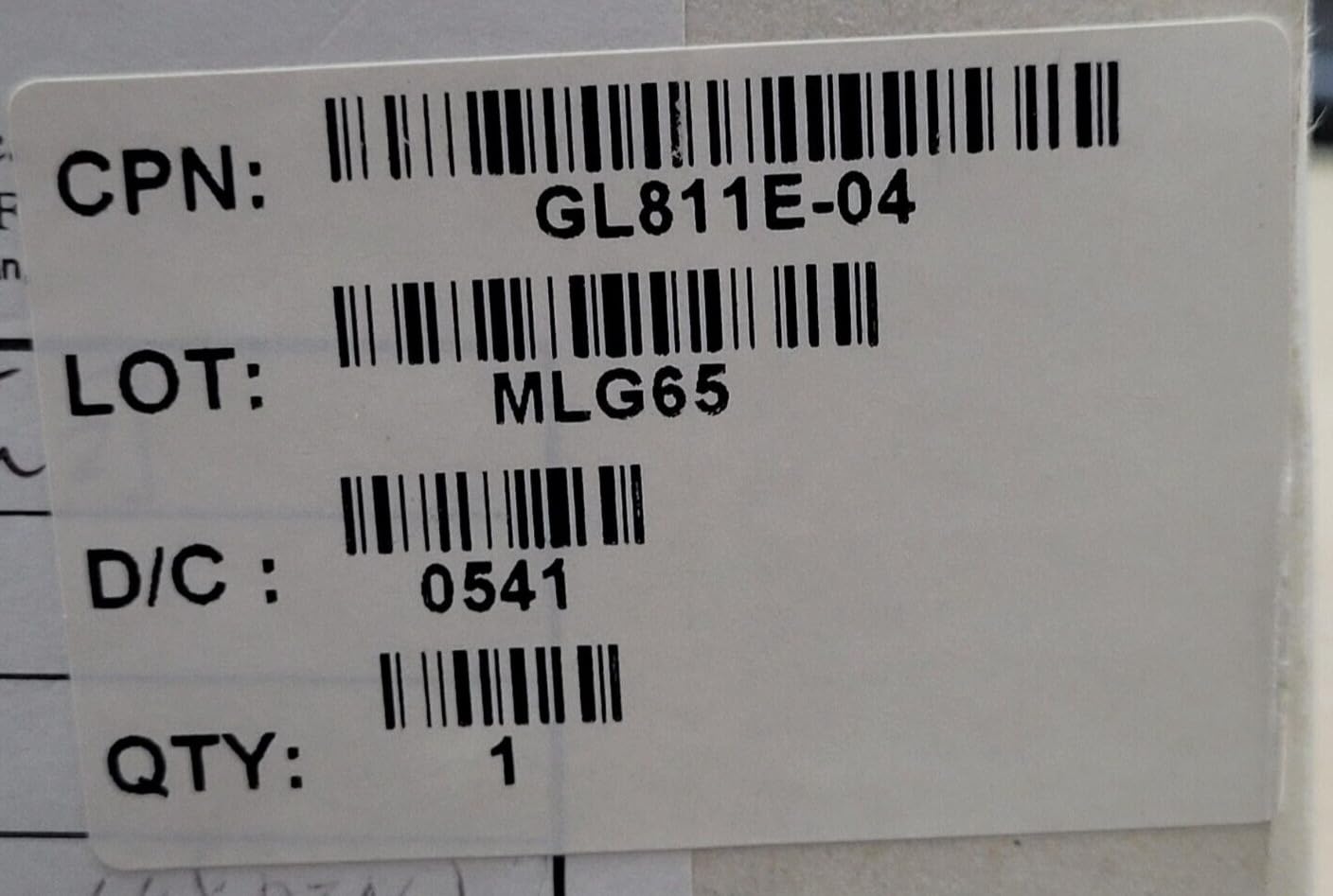 (1–PC) GL811E-04 GENESYS Splice–F Fem W/Gnd fits Lug